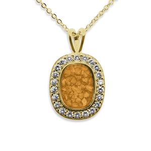 EverWith™ Ladies Treasure Memorial Ashes Pendant with Swarovski Crystals - EverWith Memorial Jewellery - Trade