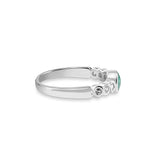 EverWith™ Ladies True Memorial Ashes Ring with Swarovski Crystals - EverWith Memorial Jewellery - Trade