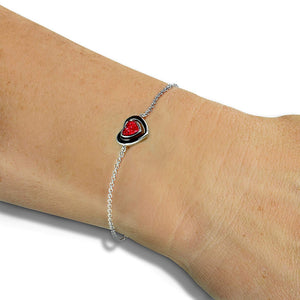 EverWith™ Ladies Valentine Memorial Ashes Bracelet - EverWith Memorial Jewellery - Trade