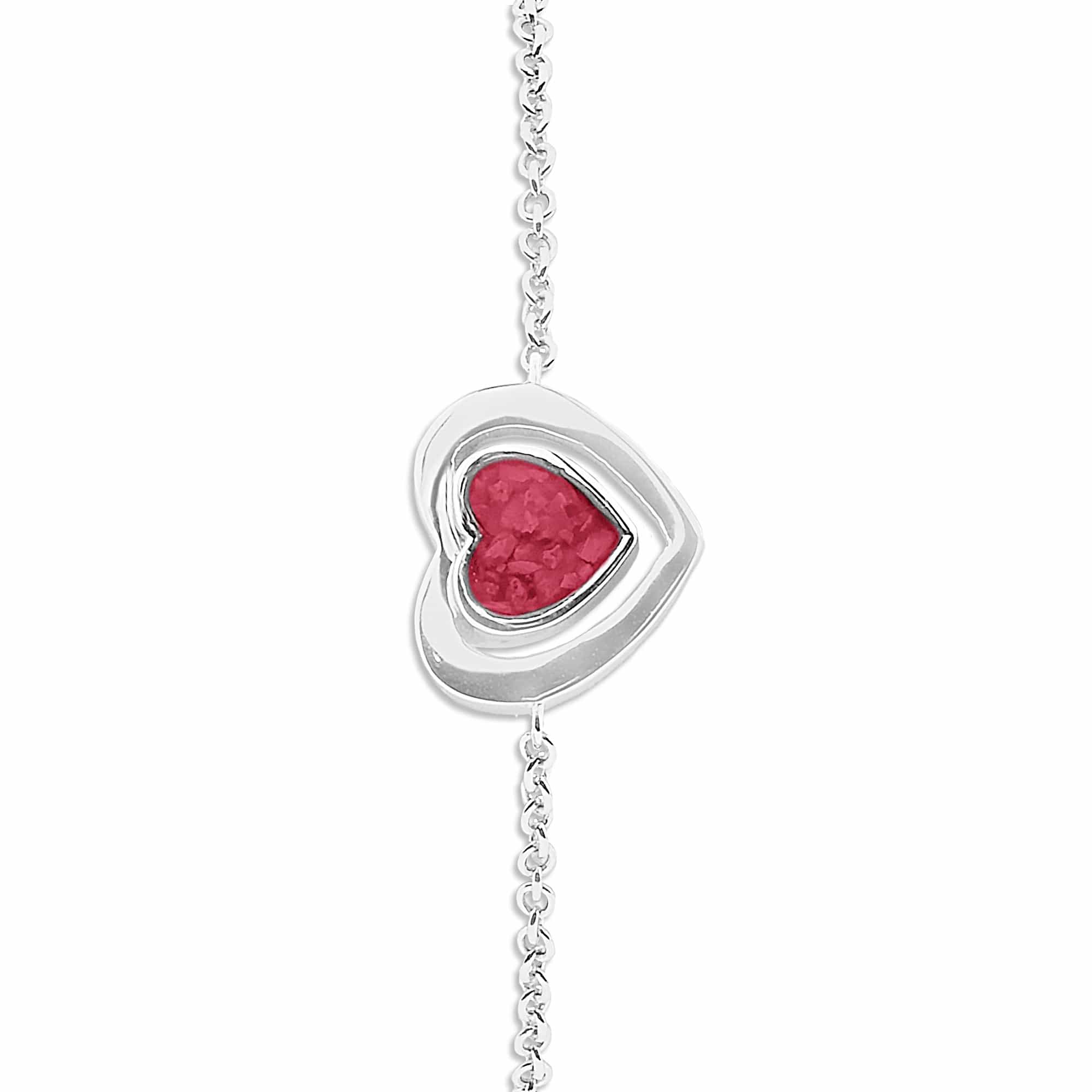 EverWith™ Ladies Valentine Memorial Ashes Bracelet - EverWith Memorial Jewellery - Trade
