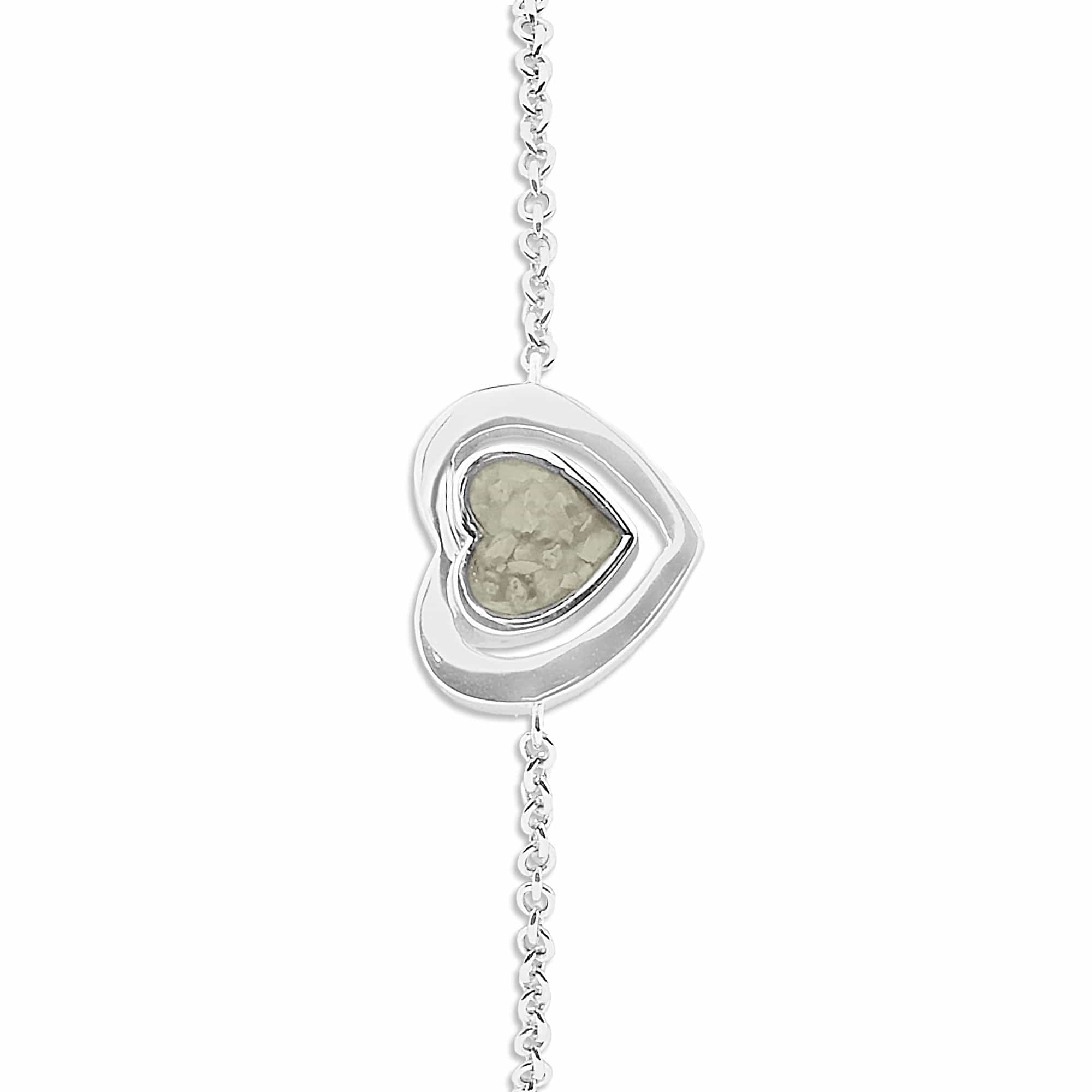 EverWith™ Ladies Valentine Memorial Ashes Bracelet - EverWith Memorial Jewellery - Trade