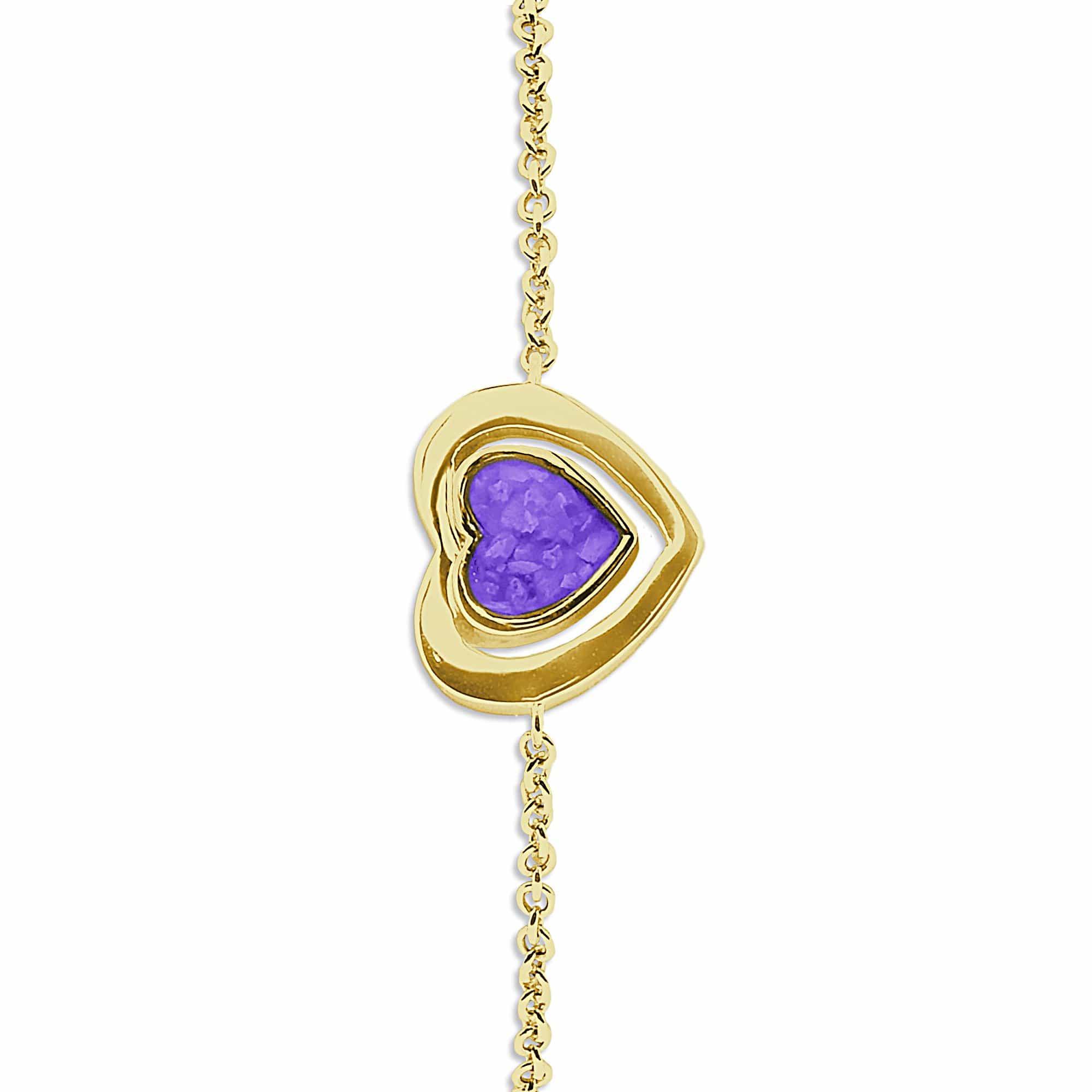 EverWith™ Ladies Valentine Memorial Ashes Bracelet - EverWith Memorial Jewellery - Trade