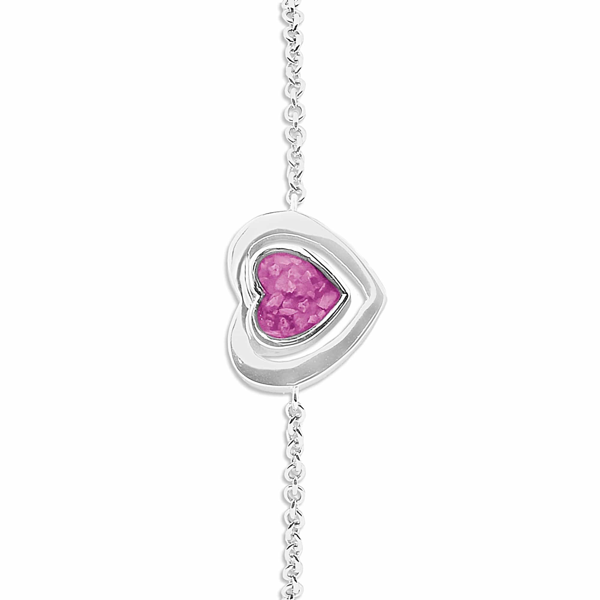 EverWith™ Ladies Valentine Memorial Ashes Bracelet - EverWith Memorial Jewellery - Trade