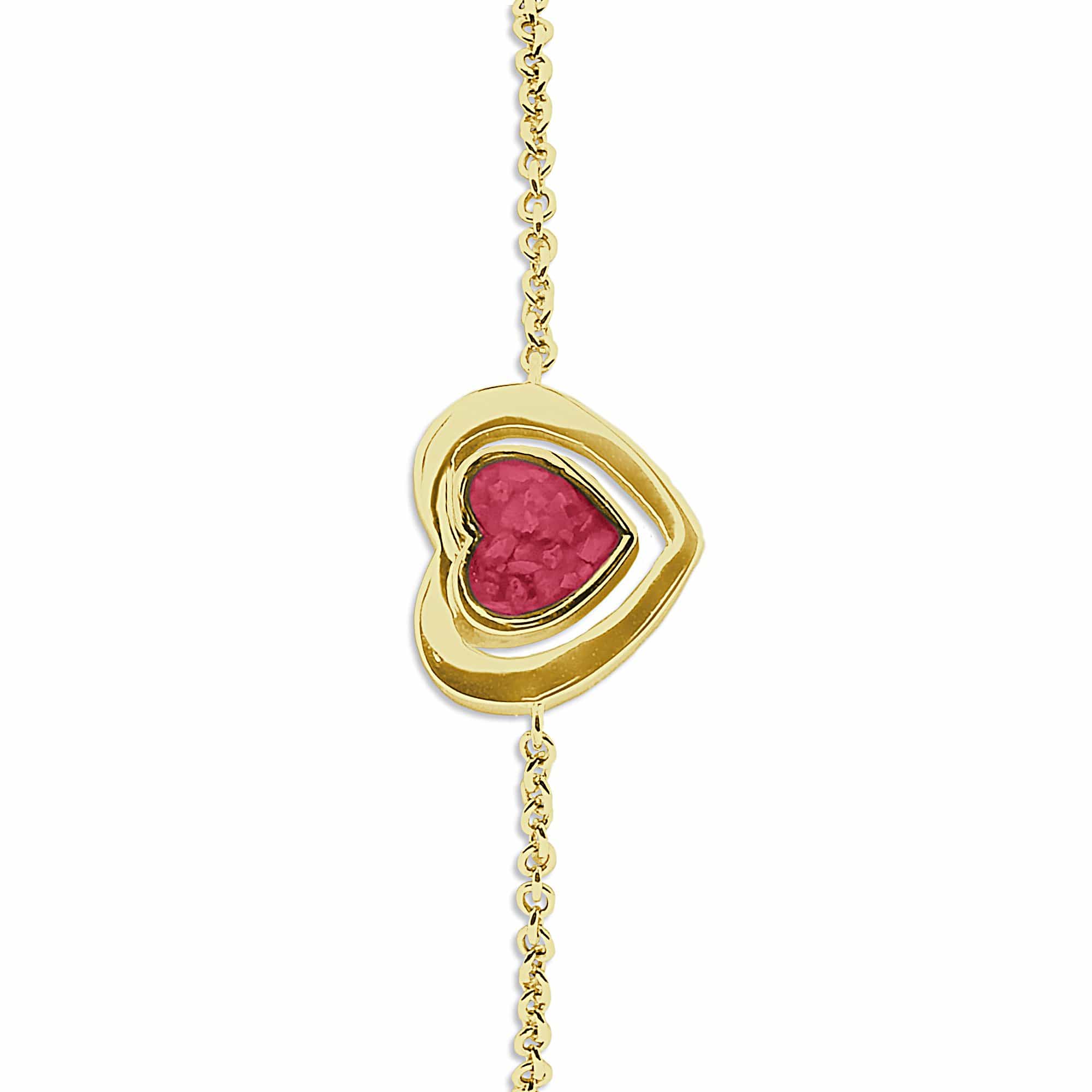 EverWith™ Ladies Valentine Memorial Ashes Bracelet - EverWith Memorial Jewellery - Trade