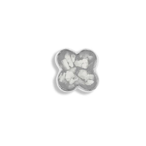EverWith™ Large Clover Memorial Ashes Element for Glass Locket - EverWith Memorial Jewellery - Trade