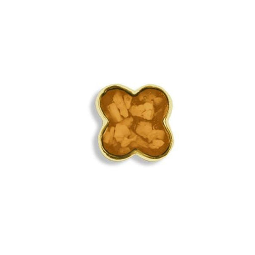 EverWith™ Large Clover Memorial Ashes Element for Glass Locket - EverWith Memorial Jewellery - Trade