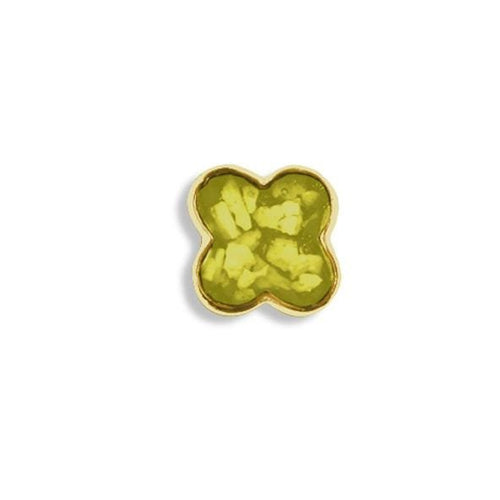 EverWith™ Large Clover Memorial Ashes Element for Glass Locket - EverWith Memorial Jewellery - Trade