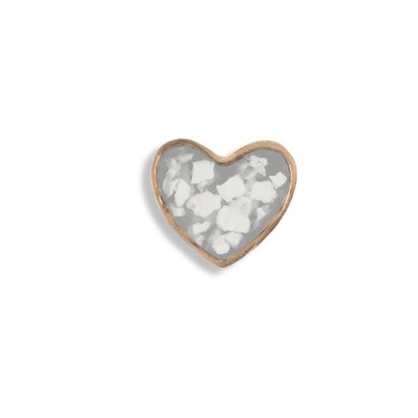 Load image into Gallery viewer, EverWith™ Large Heart Memorial Ashes Element for Glass Locket - EverWith Memorial Jewellery - Trade