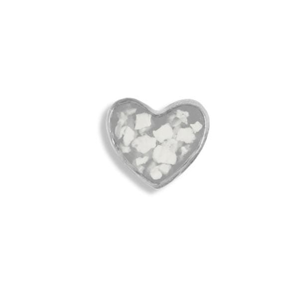 Load image into Gallery viewer, EverWith™ Large Heart Memorial Ashes Element for Glass Locket - EverWith Memorial Jewellery - Trade