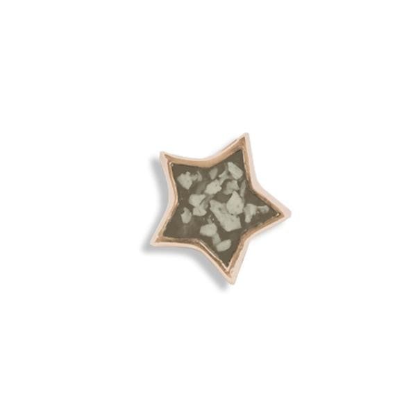 EverWith™ Large Star Memorial Ashes Element for Glass Locket - EverWith Memorial Jewellery - Trade