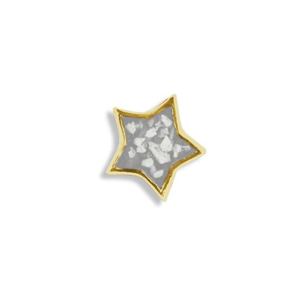 Load image into Gallery viewer, EverWith™ Large Star Memorial Ashes Element for Glass Locket - EverWith Memorial Jewellery - Trade