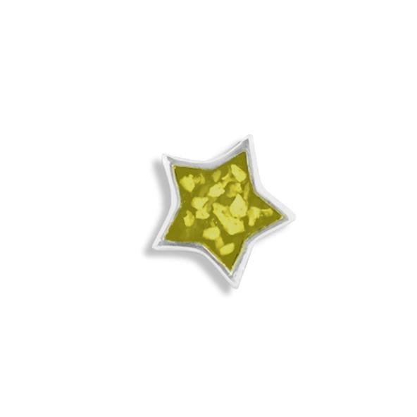 Load image into Gallery viewer, EverWith™ Large Star Memorial Ashes Element for Glass Locket - EverWith Memorial Jewellery - Trade