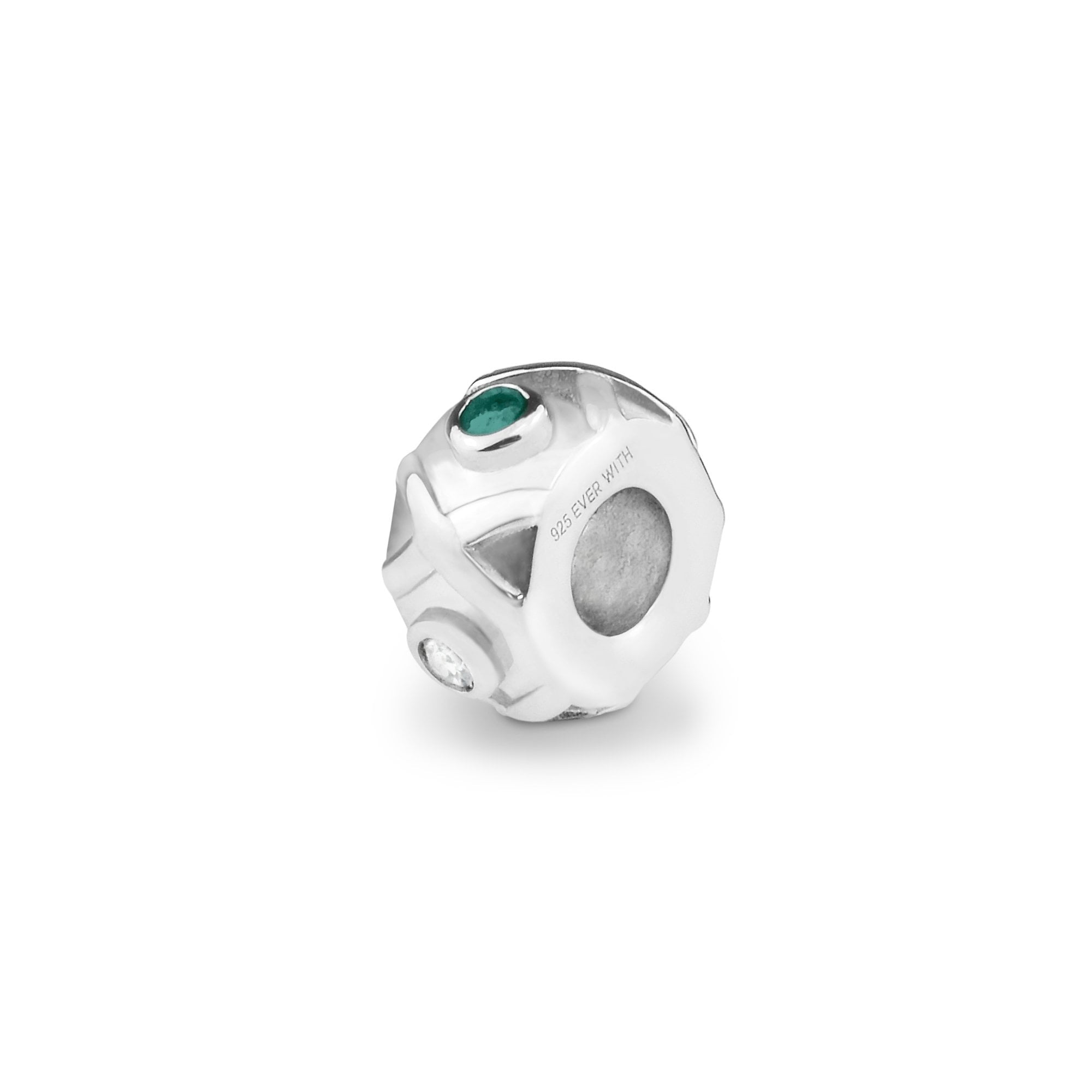 EverWith™ Peace Memorial Ashes Charm Bead with Swarovski Crystals - EverWith Memorial Jewellery - Trade