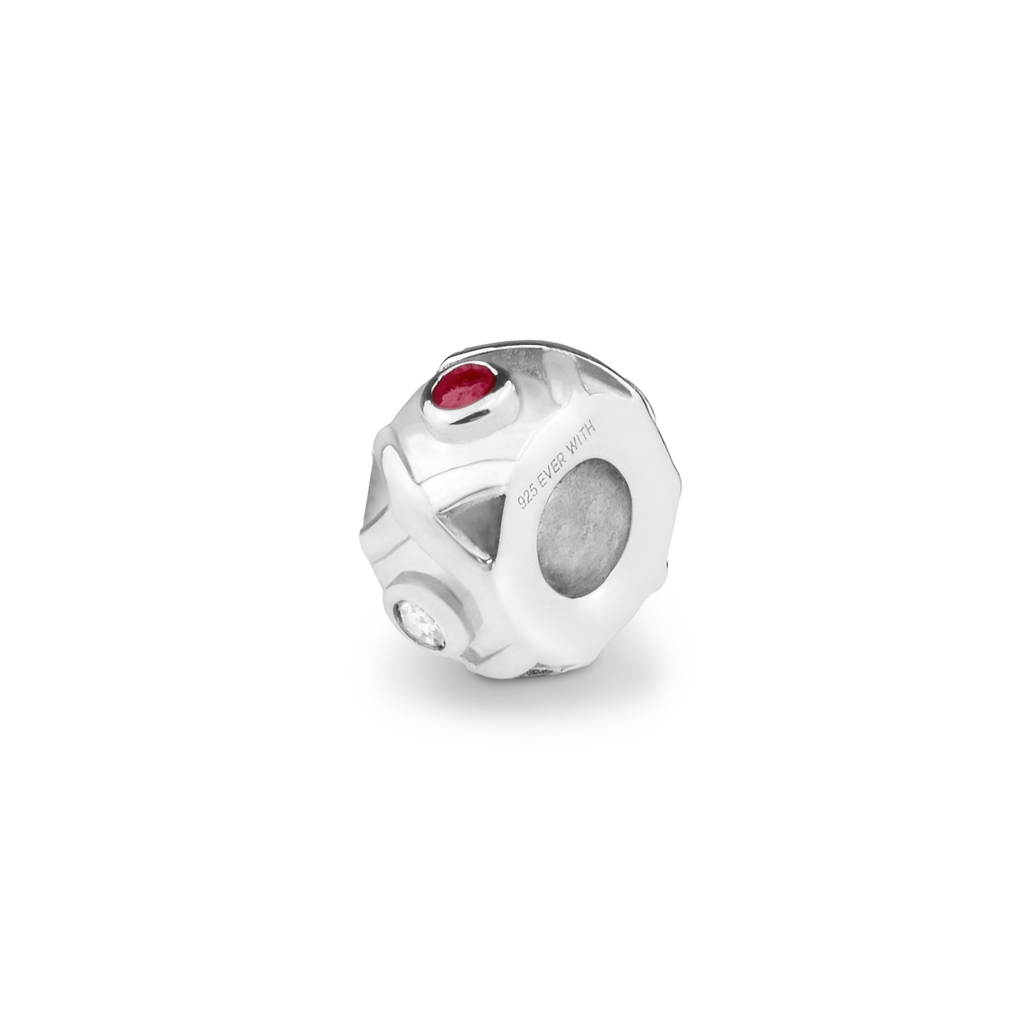 EverWith™ Peace Memorial Ashes Charm Bead with Swarovski Crystals - EverWith Memorial Jewellery - Trade