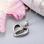 EverWith™ Self-fill Broken Heart Memorial Ashes Pendant with Crystals - EverWith Memorial Jewellery - Trade