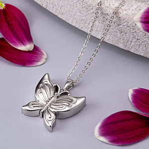 EverWith™ Self-fill Butterfly Memorial Ashes Pendant - EverWith Memorial Jewellery - Trade