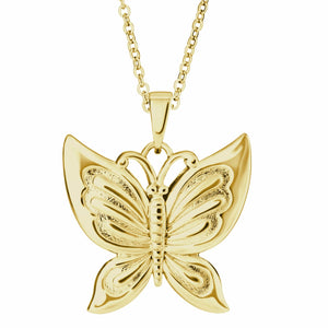 EverWith™ Self-fill Butterfly Memorial Ashes Pendant - EverWith Memorial Jewellery - Trade