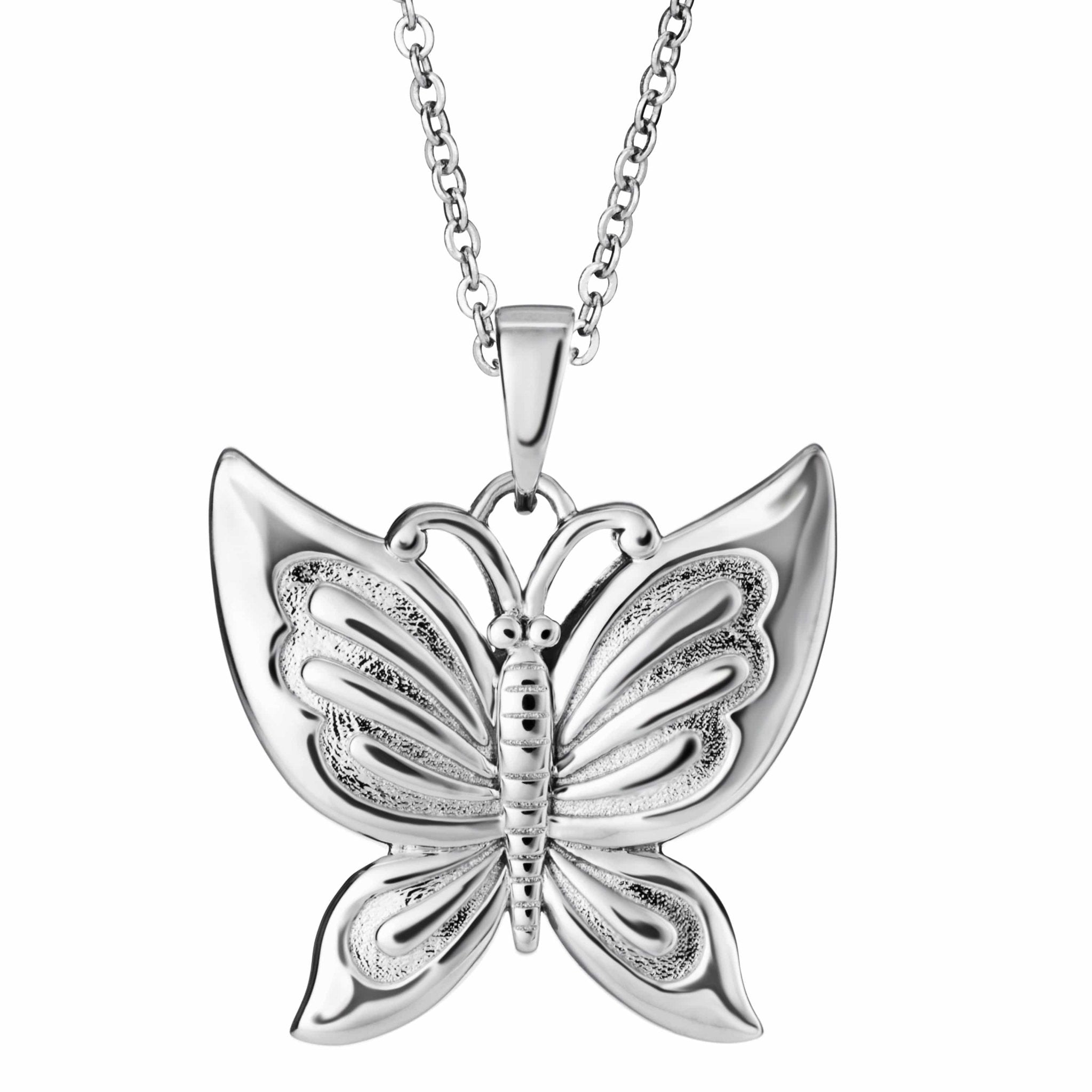 EverWith™ Self-fill Butterfly Memorial Ashes Pendant - EverWith Memorial Jewellery - Trade
