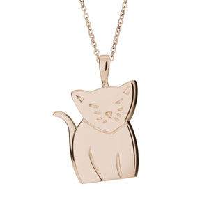 EverWith™ Self-fill Cat Memorial Ashes Pendant - EverWith Memorial Jewellery - Trade