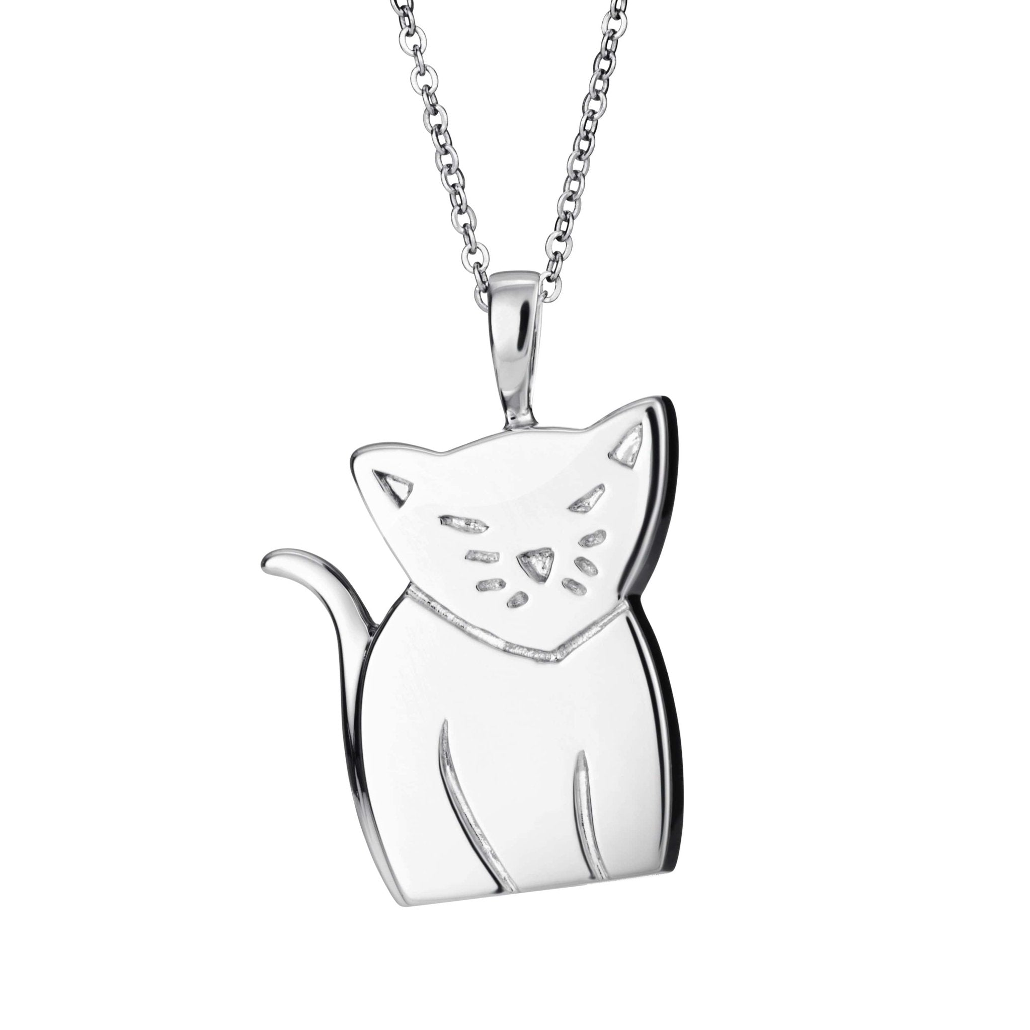 EverWith™ Self-fill Cat Memorial Ashes Pendant - EverWith Memorial Jewellery - Trade