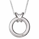 EverWith™ Self-fill Circle of Life Memorial Ashes Pendant with Crystals - EverWith Memorial Jewellery - Trade