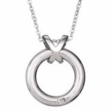 EverWith™ Self-fill Circle of Life Memorial Ashes Pendant with Crystals - EverWith Memorial Jewellery - Trade
