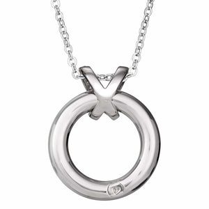 EverWith™ Self-fill Circle of Life Memorial Ashes Pendant with Crystals - EverWith Memorial Jewellery - Trade