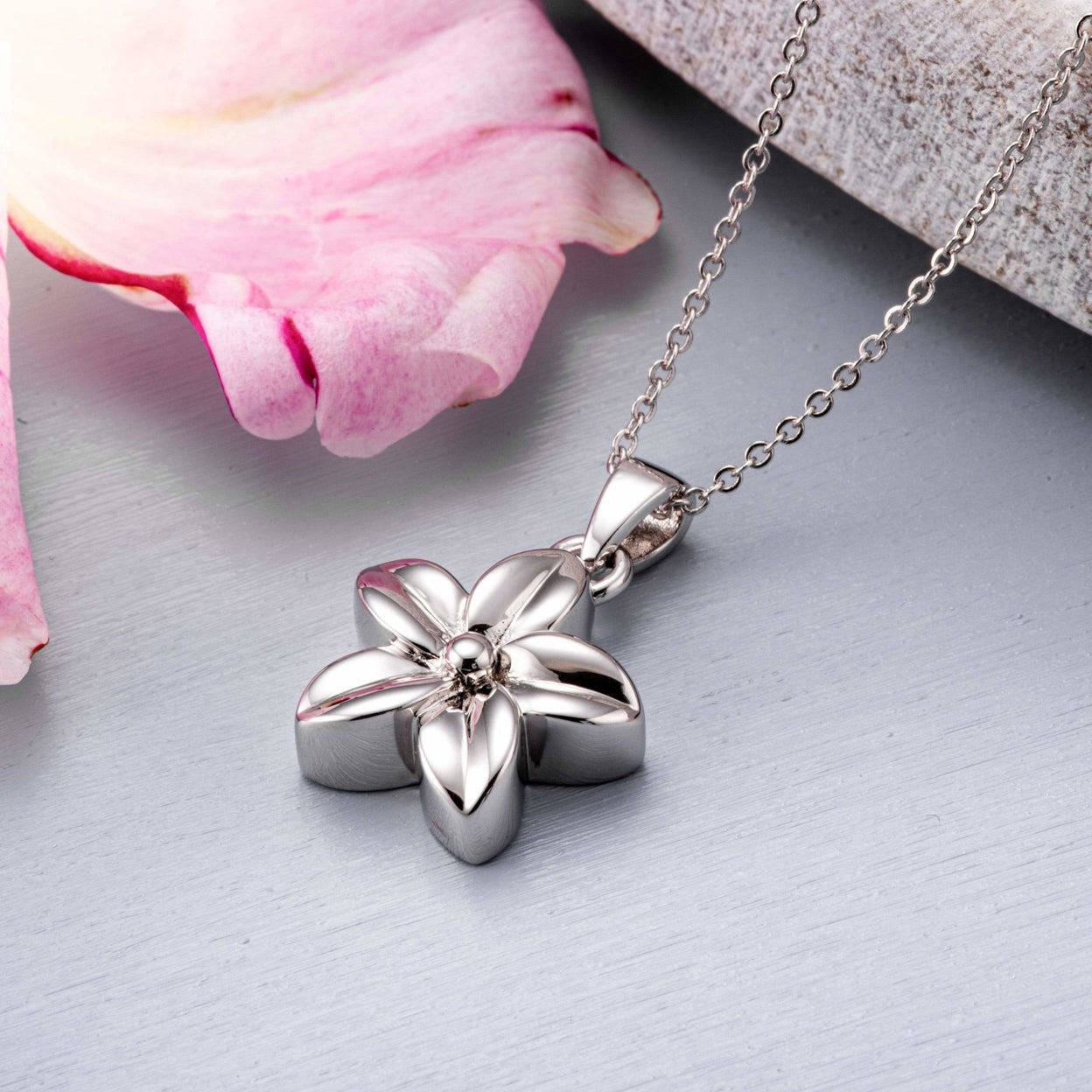 Load image into Gallery viewer, EverWith™ Self-fill Daisy Memorial Ashes Pendant - EverWith Memorial Jewellery - Trade