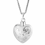 EverWith™ Self-fill Elegant Heart Memorial Ashes Pendant - EverWith Memorial Jewellery - Trade