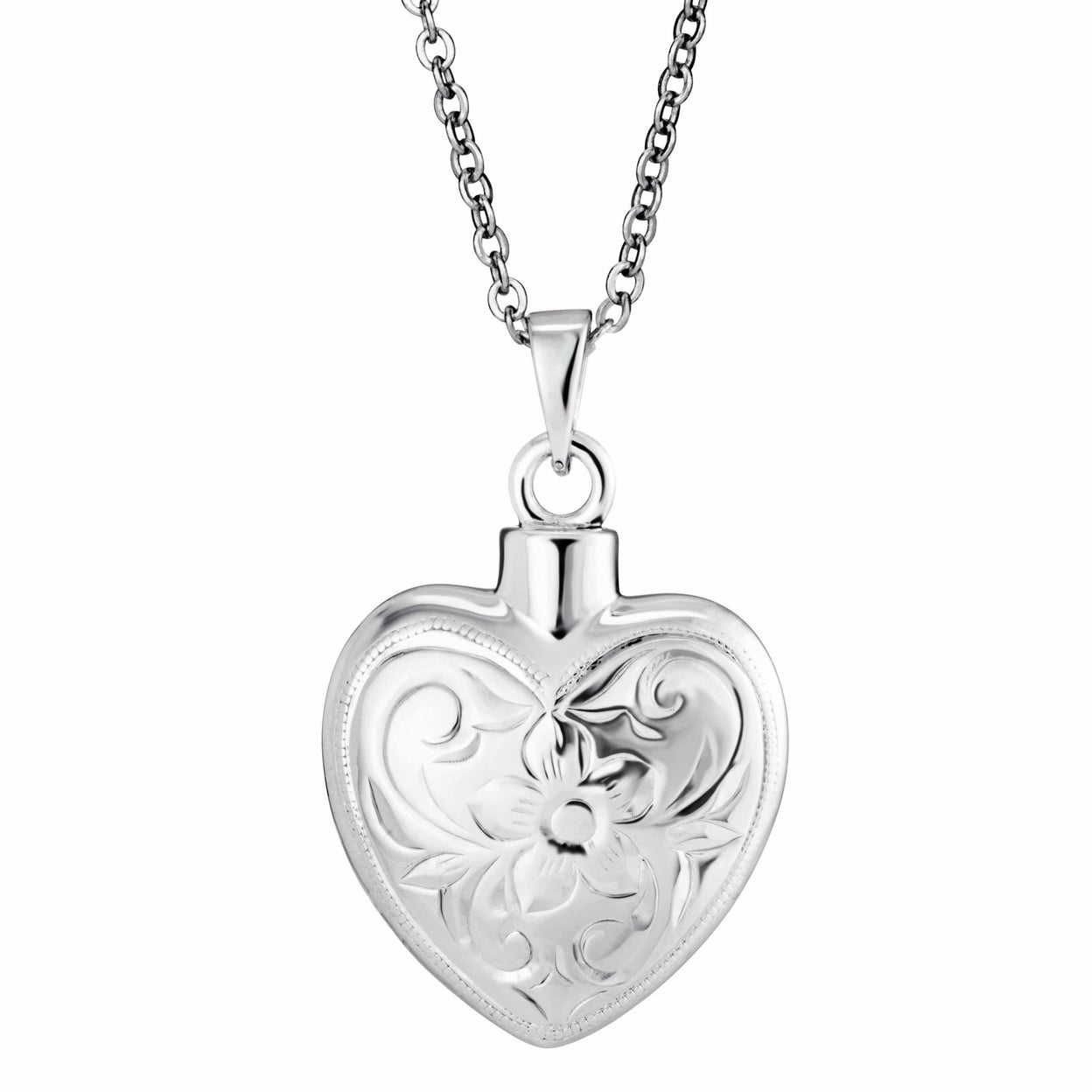 Load image into Gallery viewer, EverWith™ Self-fill Elegant Heart Memorial Ashes Pendant - EverWith Memorial Jewellery - Trade