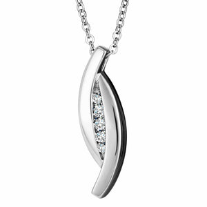 EverWith™ Self-fill Encompass Memorial Ashes Pendant with Crystals - EverWith Memorial Jewellery - Trade
