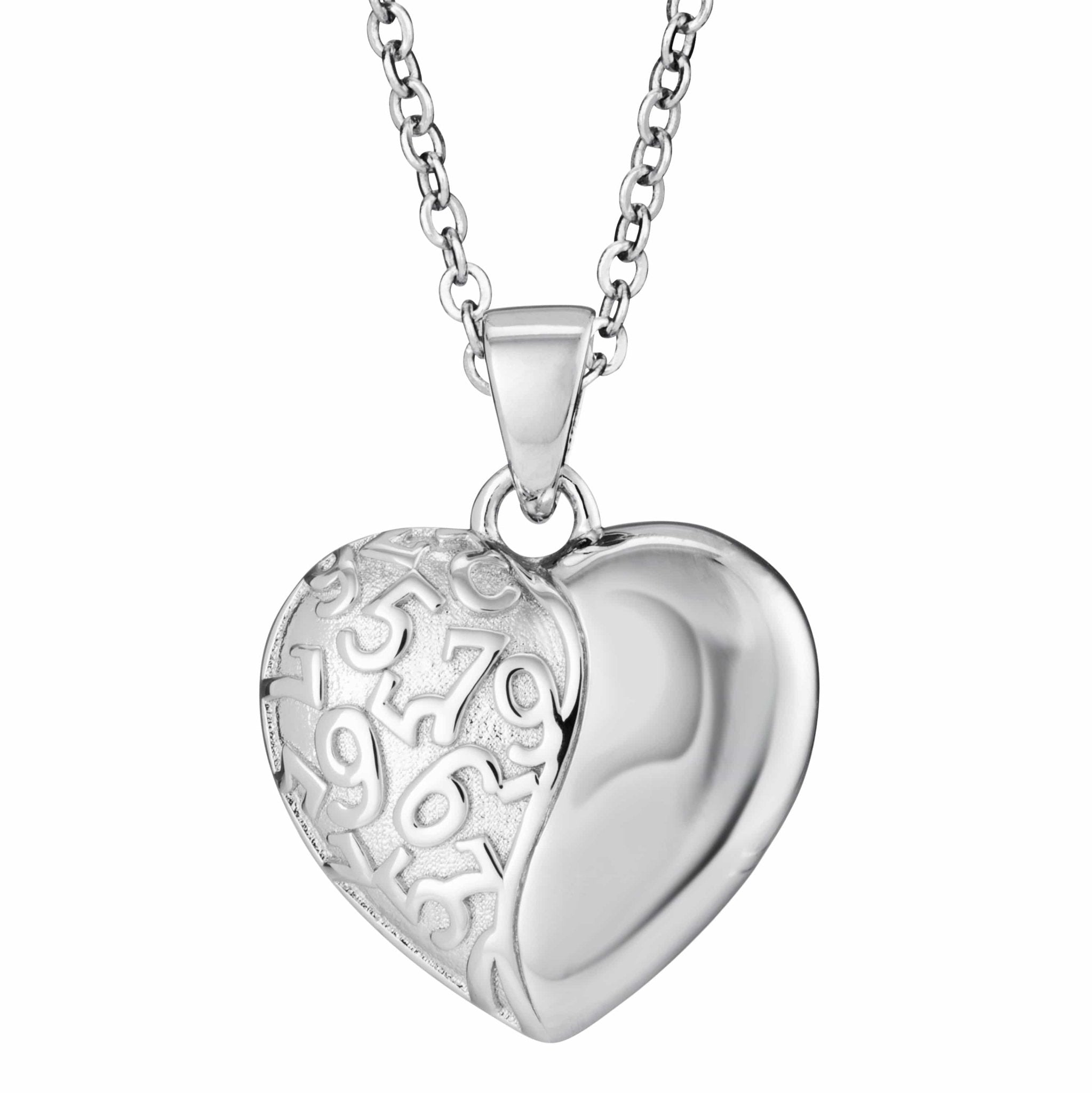 EverWith™ Self-fill Heart Swirl Memorial Ashes Pendant - EverWith Memorial Jewellery - Trade