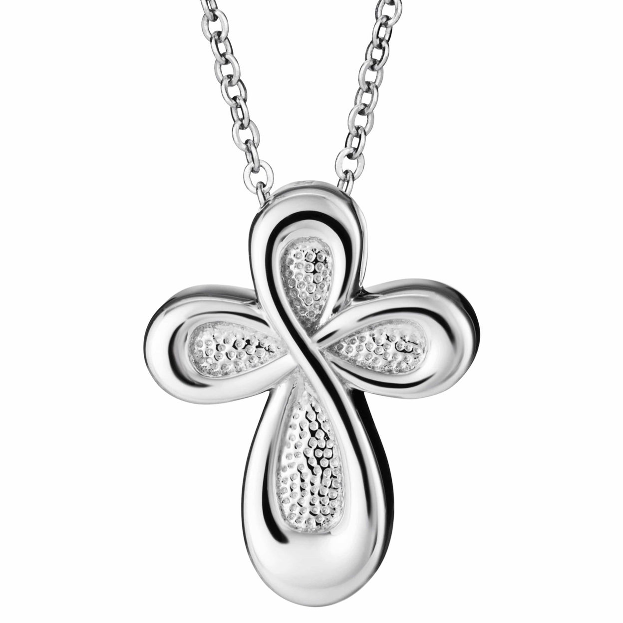 Load image into Gallery viewer, EverWith™ Self-fill Infinite Cross Memorial Ashes Pendant - EverWith Memorial Jewellery - Trade