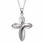 EverWith™ Self-fill Infinity Cross Memorial Ashes Pendant with Crystals - EverWith Memorial Jewellery - Trade