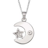 EverWith™ Self-fill Moon and Stars Memorial Ashes Pendant - EverWith Memorial Jewellery - Trade
