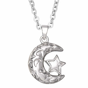 EverWith™ Self-fill Moon and Stars Memorial Ashes Pendant - EverWith Memorial Jewellery - Trade
