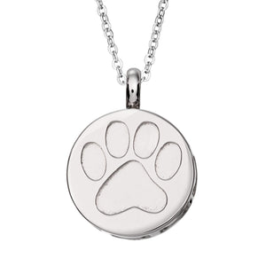 EverWith™ Self-fill Paw Print Memorial Ashes Pendant - EverWith Memorial Jewellery - Trade