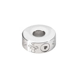 EverWith™ Self-fill Round Angel Memorial Ashes Charm Bead - EverWith Memorial Jewellery - Trade