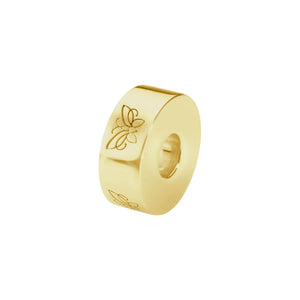 EverWith™ Self-fill Round Butterfly Memorial Ashes Charm Bead - EverWith Memorial Jewellery - Trade