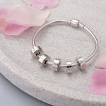 EverWith™ Self-fill Round Cat Paw Print Memorial Ashes Charm Bead - EverWith Memorial Jewellery - Trade