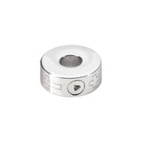 EverWith™ Self-fill Round Cross Memorial Ashes Charm Bead - EverWith Memorial Jewellery - Trade