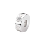 EverWith™ Self-fill Round Dog Bone Memorial Ashes Charm Bead - EverWith Memorial Jewellery - Trade