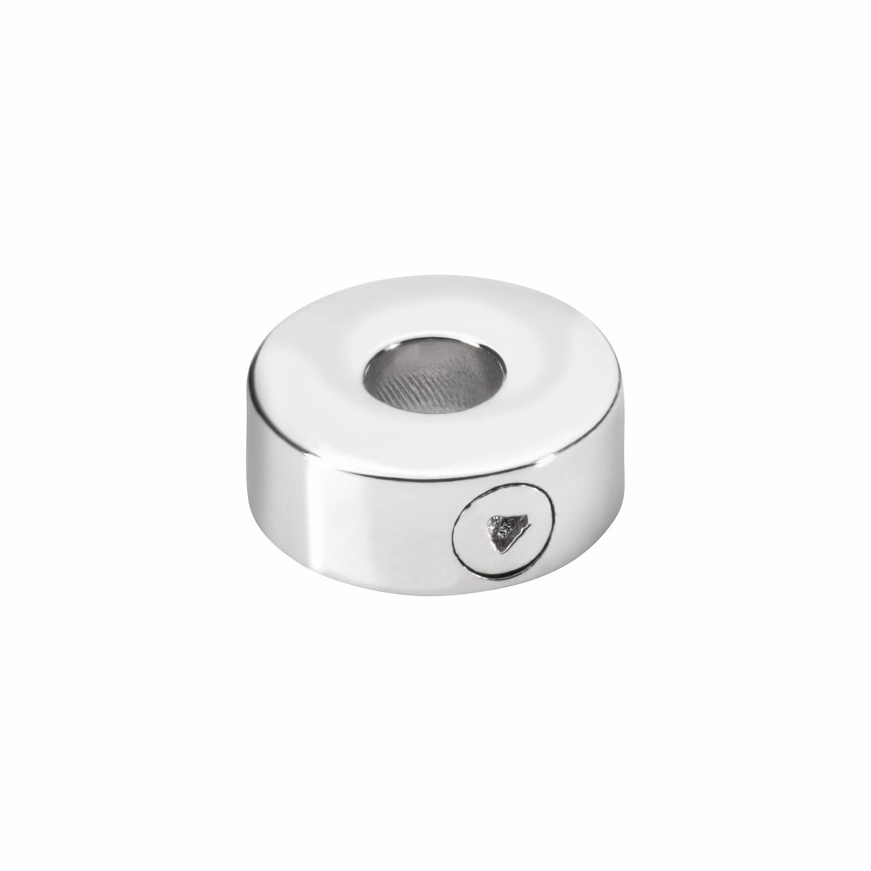 Load image into Gallery viewer, EverWith™ Self-fill Round Plain Memorial Ashes Charm Bead - EverWith Memorial Jewellery - Trade