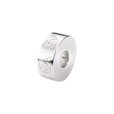 EverWith™ Self-fill Round Rose Memorial Ashes Charm Bead - EverWith Memorial Jewellery - Trade