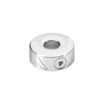EverWith™ Self-fill Round Winged Hearts Memorial Ashes Charm Bead - EverWith Memorial Jewellery - Trade