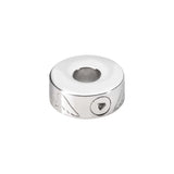 EverWith™ Self-fill Round Winged Hearts Memorial Ashes Charm Bead - EverWith Memorial Jewellery - Trade