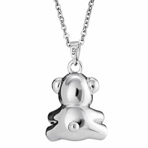 EverWith™ Self-fill Teddy Bear Memorial Ashes Pendant - EverWith Memorial Jewellery - Trade