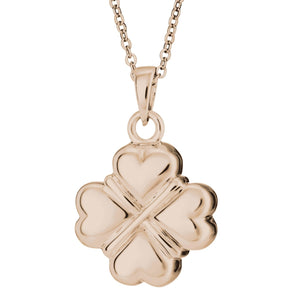 EverWith™ Self-fill Traditional Clover Memorial Ashes Pendant - EverWith Memorial Jewellery - Trade
