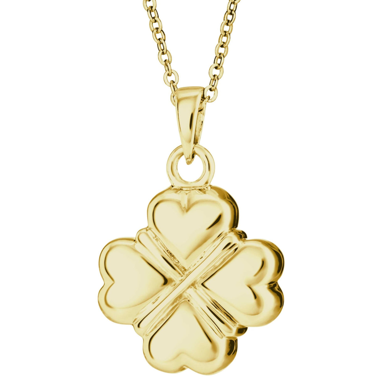 Load image into Gallery viewer, EverWith™ Self-fill Traditional Clover Memorial Ashes Pendant - EverWith Memorial Jewellery - Trade