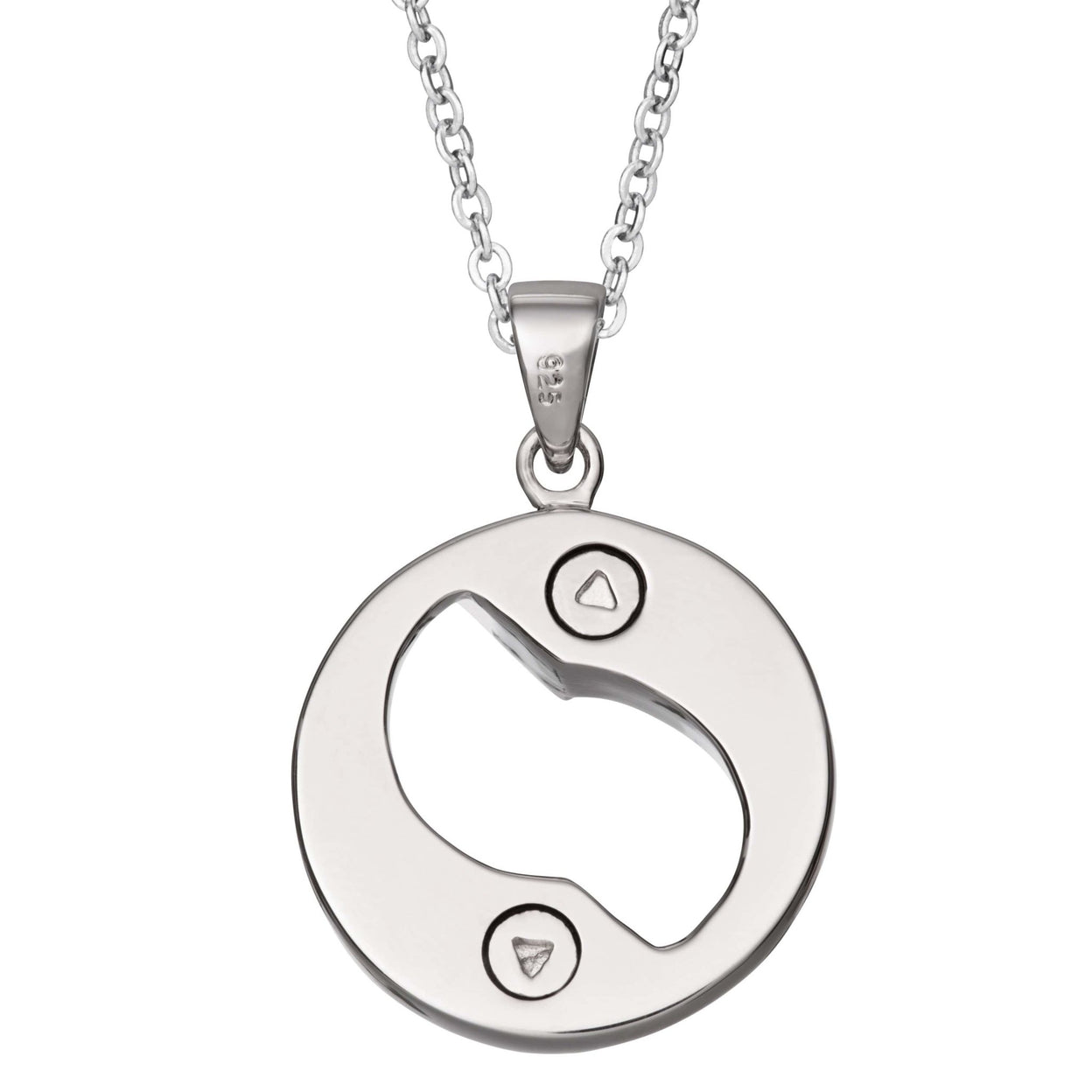 Load image into Gallery viewer, EverWith™ Self-fill Yin Yang Dual Chamber Memorial Ashes Pendant with Crystals - EverWith Memorial Jewellery - Trade